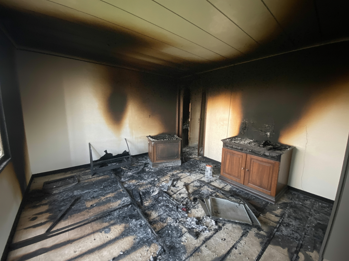 Before Fire Damage Restoration